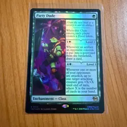 Party Dude - (Foil) TMNT Teenage Mutant Ninja Turtles MTG - Image 1