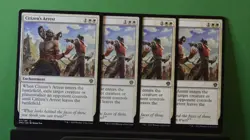 MTG DMU: X4 Citizen's Arrest (Enchantment) Dominaria United Regular 011/281 - Image 1