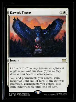 Bloomburrow #9 Dawn's Truce - Image 1