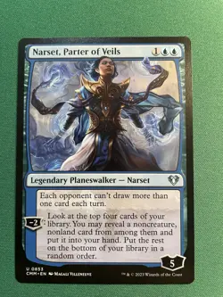 2023 - Narset, Parter of Veils #853 (NM) Commander Masters CMM Magic MTG - Image 1