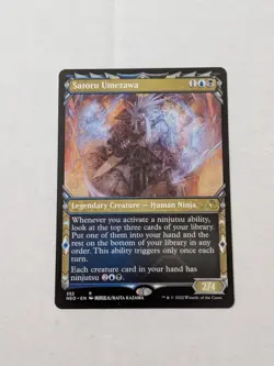 Satoru Umezawa (Showcase) Kamigawa: Neon Dynasty Regular - Image 1