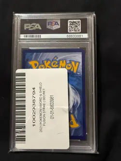 PSA 10 Espeon VMAX Alt Art Secret #270/264 Fusion Strike Pokemon 2021 - Image 2