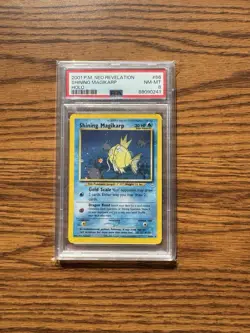 2001 Shining Magikarp Holo Secret Rare 66/64 - Neo Revelation - PSA 8 - Pokemon - Image 1