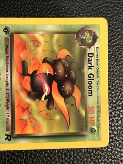 Pokemon TCG Dark Gloom 1st Edition 36/82 Team Rocket WOTC - Image 2