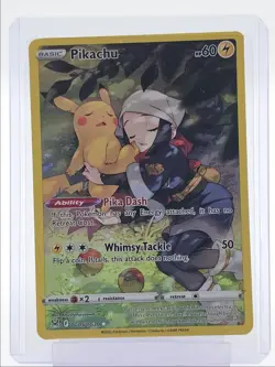 PIKACHU 2022 POKEMON LOST ORIGIN TRAINER GALLERY RARE A TG05/TG30 Q3873 - Image 1