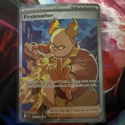 Pokemon TCG Firebreather 119/094 PFLN Trainer-Supporter Full Art Holo 2025 - Image 1