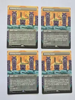 4x Echoing Deeps - Showcase - Lost Caverns- Near Mint - MTG - Image 1