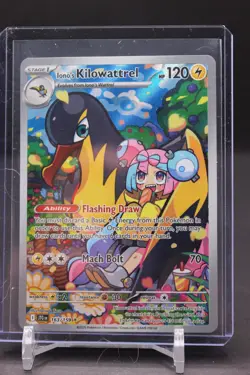 Iono's Kilowattrel 163/159 IR Illustration Rare Pokemon Journey Together - Image 1