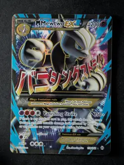 2015 Pokemon M MEWTWO EX #159/162 XY BREAKthrough Ultra Rare English - Image 1