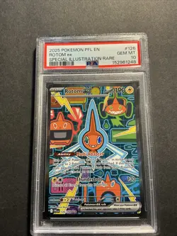 Pokemon TCG Rotom ex Special Illustration Rare Holo 126/094 PSA 10 English - Image 1