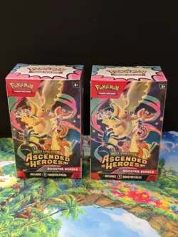 Pokemon TCG Mega Evolution Ascended Heroes Booster Bundle x2 - Image 1