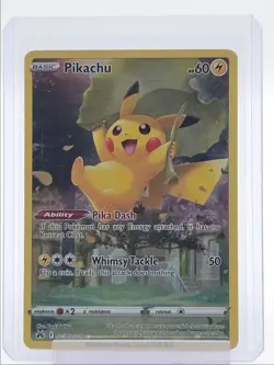PIKACHU 2023 POKEMON CROWN ZENITH GALARIAN GALLERY RARE GG30/GG70 Q3873 - Image 1