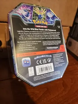 Pokemon TCG Azure Legends Xerneas EX Tin 4 Booster Packs, Sealed!!!! - Image 4