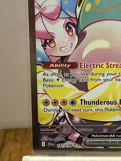 Iono's Bellibolt ex 183/159 Sv09: Journey Together Holo Pokemon - Image 4