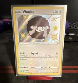The Pokemon Company Wooloo SV103/SV122 Shining Fates Shiny Holo Rare EN - Image 1