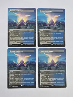 4x Restless Anchorage - Showcase - Lost Caverns- Near Mint - MTG - Image 1