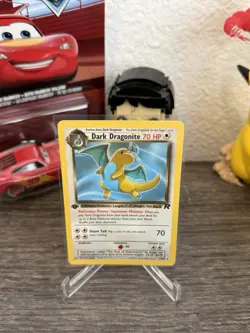 Pokemon Dark Dragonite Team Rocket 1st Edition 22/82 Rare LP - Image 2