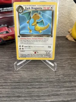 Pokemon Dark Dragonite Team Rocket 1st Edition 22/82 Rare LP - Image 3