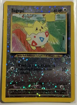 Pokemon Togepi Reverse Holo #4/18 Southern Islands Promo, MP - Image 1