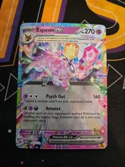 Espeon ex - 034/131 034/131 Holo Double Rare SV: Prismatic Evolutions Pokemon NM - Image 1