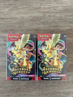 Pokemon TCG Ascended Heroes Booster Bundle x2 SEALED From Pokemon center - Image 1