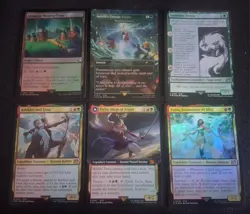 MTG Final Fantasy - Red Green - Lot - Extended Art - Foil - Image 4