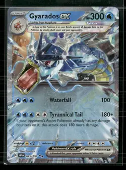 Gyarados ex 045/198 Double Rare Scarlet & Violet Pokemon Holo Near Mint - Image 1