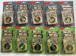 Pokemon Mega E Ascended Heroes Collec 2 blister pack-5 Erika & 5 Larry-20 packs- - Image 1