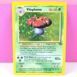 Vileplume Jungle Holo Rare 15/64 Pokemon TCG MP - Image 1