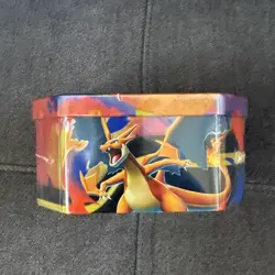 Mega Charizard Ex Pokemon Sealed Tin (Mega Charizard Y ex) FACTORY SEALED - Image 3