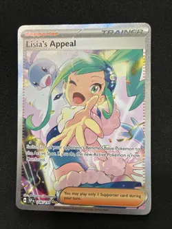 Lisia’s Appeal 246/191 Special Illustration Rare 2024 Pokemon Surging Sparks NM - Image 1