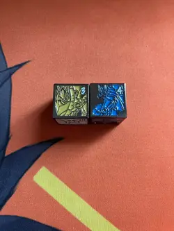 Amanda Lapalme Mana Moon Art Metal Dice Sleeve Chief Elemental Hero Neos Yugioh - Image 2