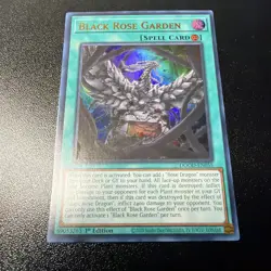 Yu-Gi-Oh-DOOD EN055- Black Rose Garden - Ultra Rare 1st Edition NM - Image 2
