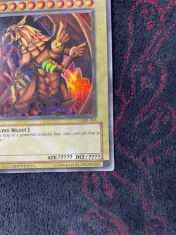 YUGIOH • The Winged Dragon of Ra GB1-003 NM - VLP - Image 5