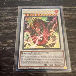 Snake-Eyes Vengeance Dragon ALIN-EN040 Ultra Rare Yugioh 1st Edition Mint - Image 1