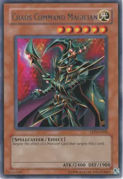 Yugioh Chaos Command Magician TP7-EN008 Rare LP - Image 1
