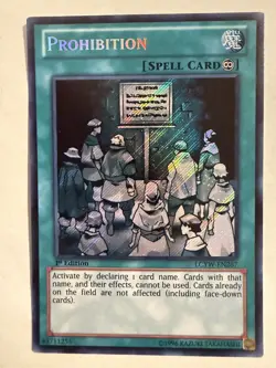 YUGIOH PROHIBITION LCYW-EN267 SECRET 1ST ED - NM - Image 1