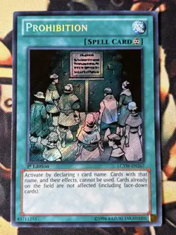 Yugioh: Prohibition - LCYW-EN267 - Secret Rare - 1st Edition - LP - Image 1
