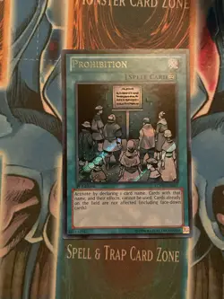 Yu-Gi-Oh! Prohibition LCYW-EN267 Secret Rare 1st Edition NM - Image 1