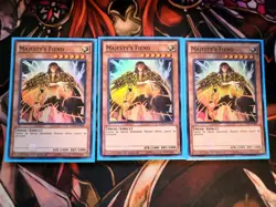 YUGIOH TCG 3X MAJESTY'S FIEND CT12-EN004 SUPER LIMITED EDITION - Image 1