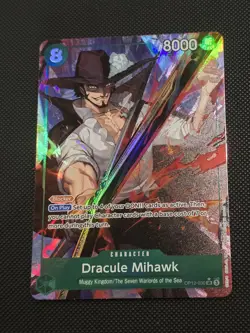 Dracule Mihawk (Alternate Art) OP12-030 Legacy of the Master Foil - Image 1