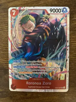 Roronoa Zoro (EB04-007) EB04-007 Adventure on Kami's Island Foil One Piece TCG - Image 2