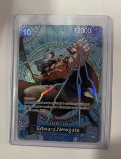 ONE PIECE OP-15 Adventure on KAMI's Island OP13-042 SP Edward Newgate ENGLISH NM - Image 1