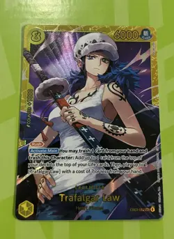Trafalgar Law EB03-062 Extra Booster: One Piece Heroines Edition Foil SEC - Image 1
