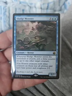 MTG MID Sludge Monster Innistrad Midnight Hunt Magic 76/277 PACK FRESH - Image 1