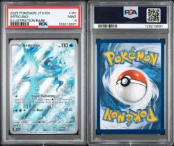 Pokemon TCG Articuno Journey Together Illustration Rare Card 161/159 PSA 9 - Image 3