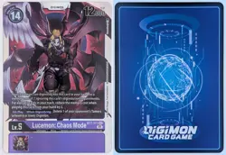 Lucemon: Chaos Mode BT7-111 SEC Next Adventure Digimon Card Game EN - Image 1