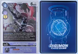 LadyDevimon ST10-12 R (Alt) Tamer Goods Set (Angewomon & *) Digimon Card Game EN - Image 1