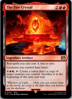 The Fire Crystal R FINAL FANTASY 135 NM - Image 1