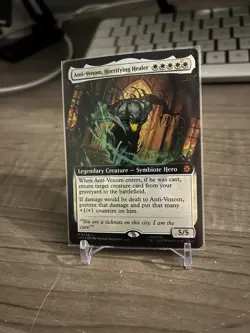 Anti-Venom, Horrifying Healer M Marvel's Spider-Man 244 NM Foil M - Image 1